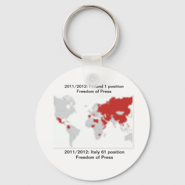 Freedom of Press Keychain (Front)