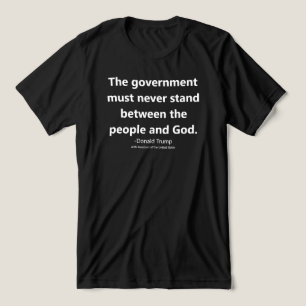 Freedom of Religion Donald Trump Quote Tri-Blend Shirt