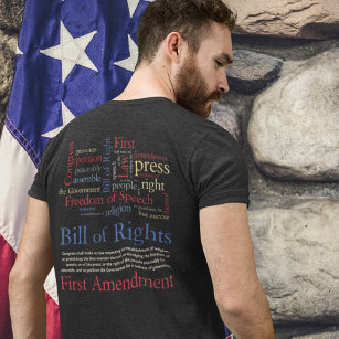 Freedom of Speech First Amendment Free Press T-Shirt