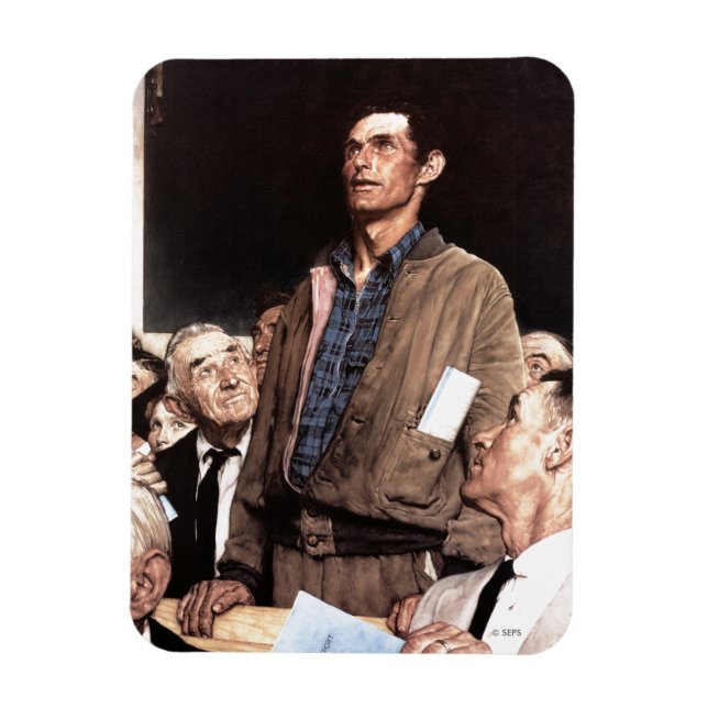 Freedom Of Speech Magnet (Vertical)