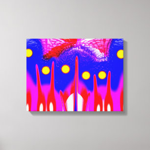 Freedom of the six suns art canvas print
