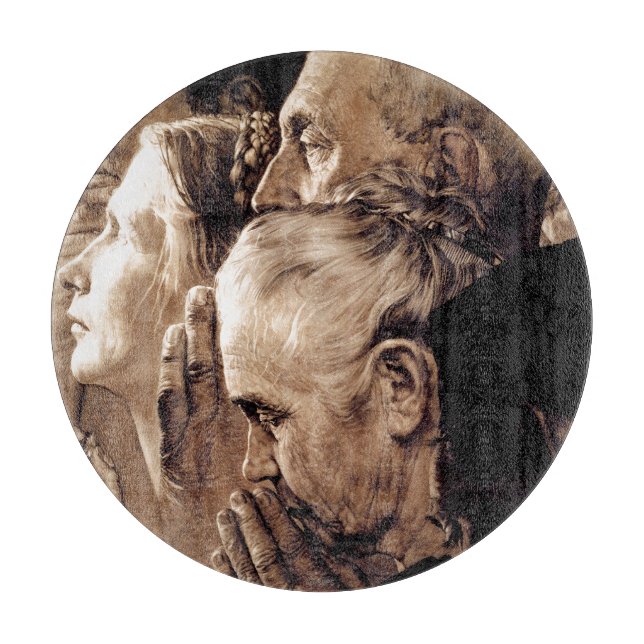 Freedom of Worship Cutting Board (Front)