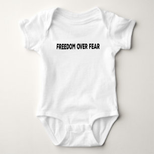 Freedom Over Fear Baby Bodysuit