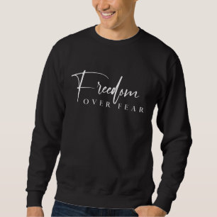 Freedom Over Fear Native American Veterans Day Sweatshirt