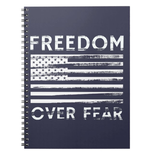 Freedom Over Fear Notebook (Front)
