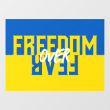 Freedom Over Fear Support Ukraine 