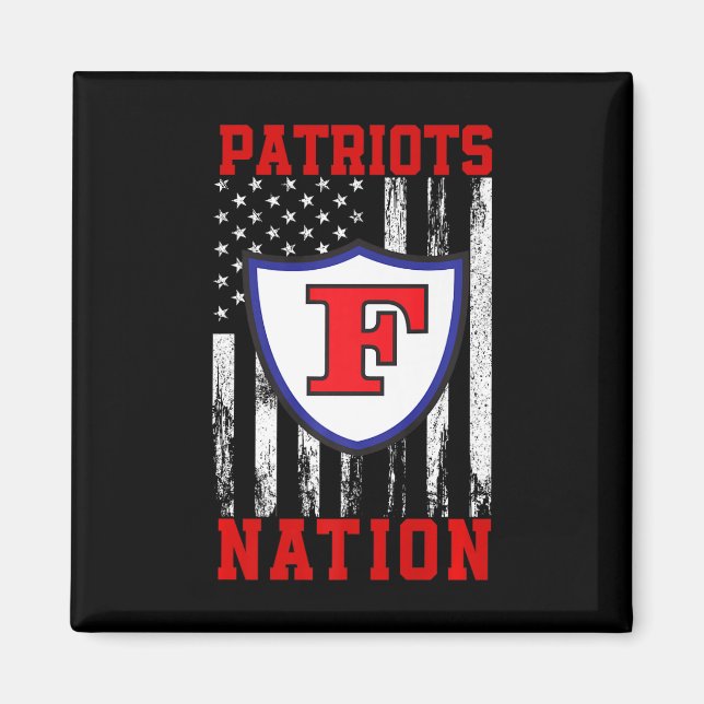 Freedom Patriots Logo Nation Hs  Magnet (Front)