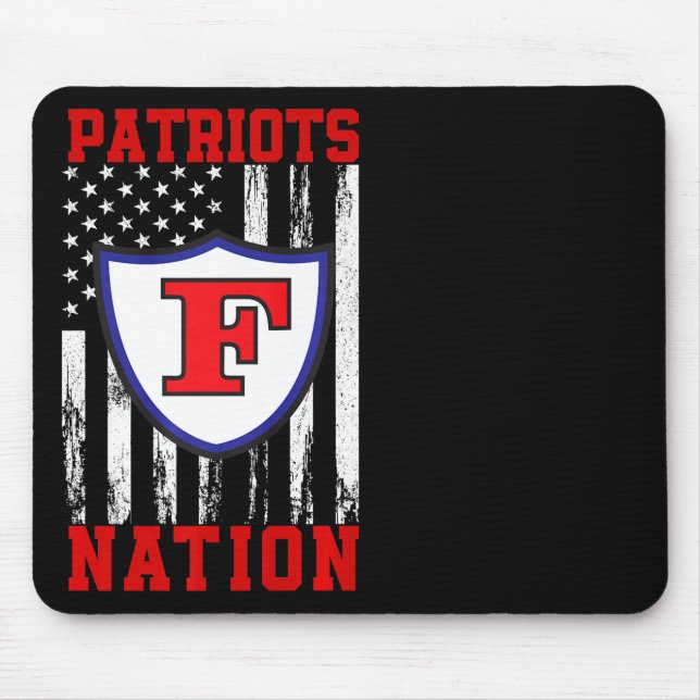 Freedom Patriots Logo Nation Hs  Mouse Pad (Front)
