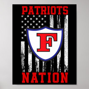 Freedom Patriots Logo Nation Hs  Poster