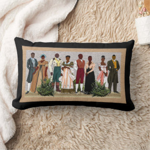 Freedom Rings 1712 • Afrocentric Lumbar Pillow