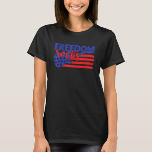 Freedom Rocks Musician Guitaris American 4th Of Ju T-Shirt