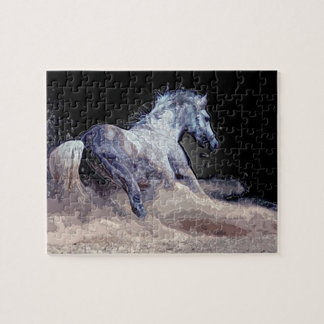 Freedom - Running Horse Jigsaw Puzzle (Horizontal)