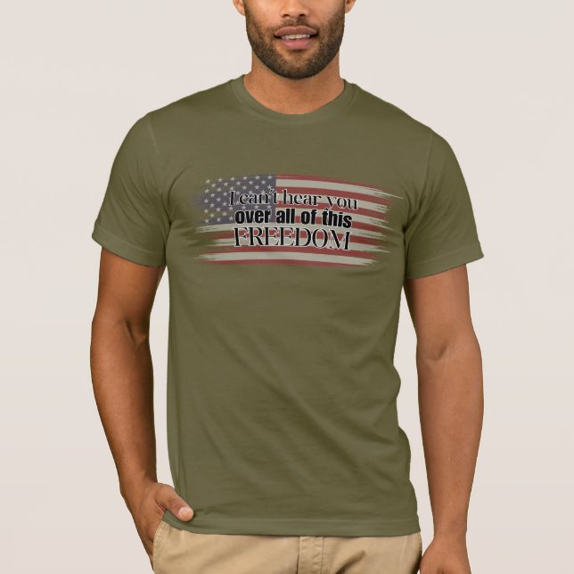 Freedom Shirt: Political Clothing T-Shirt (Front)