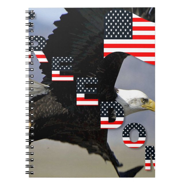 freedom spiral notebook (Front)
