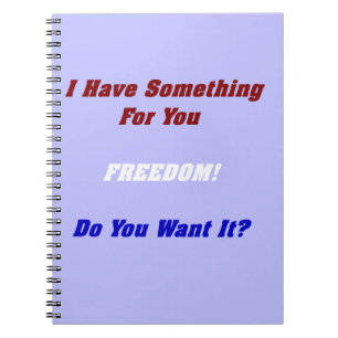 Freedom Spiral Notebook