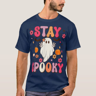 Freedom Spooky Cute Halloween Ghost Bats Spooky  T-Shirt
