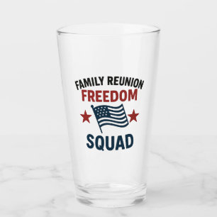 Freedom Squad Family Reunion Shirt – USA Patriotic Glass