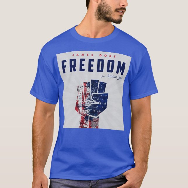 Freedom T-shirt with CD art (Front)