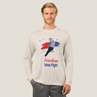 Freedom Takes Flight T-Shirt Tri-Blend Shirt