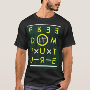 Freedom text T-Shirt