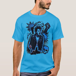 Freedom Through Chaos Shirt Punk Rebellion Graphic