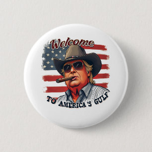 Freedom to American’s Gulf American Trump 6 Cm Round Badge