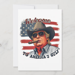Freedom to American’s Gulf American Trump  Invitation