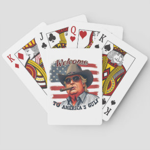 Freedom to American’s Gulf American Trump Playing Cards