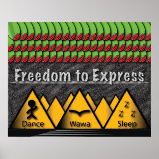 Freedom to Express Poster