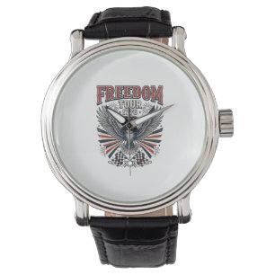 Freedom Tour 1776 Vintage Eagle Patriotic Shirt_1 Watch