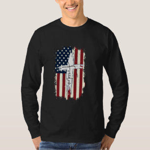 Freedom - USA American Flag 4th Of July Fourth T-Shirt