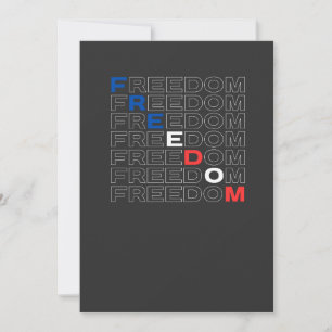 Freedom USA Invitation