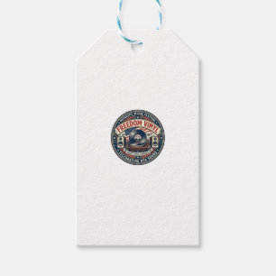 Freedom Vinyl Patriotic Patriotic Vinyl Record Mus Gift Tags