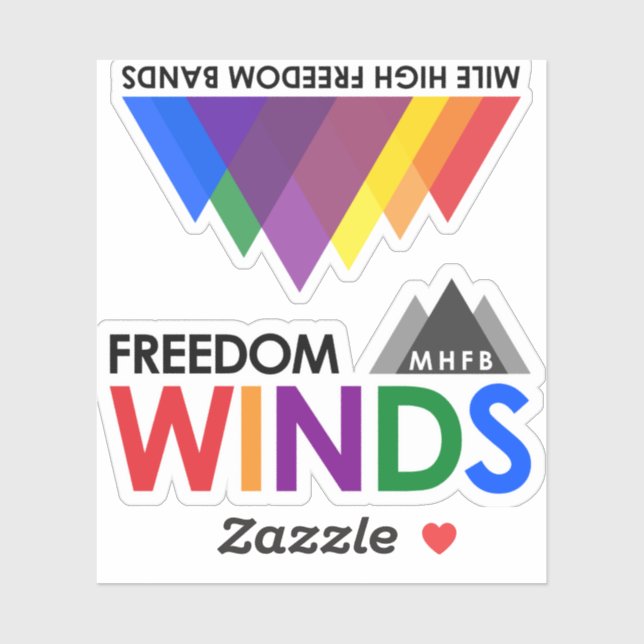 Freedom Winds and MHFB Stickers (Sheet)