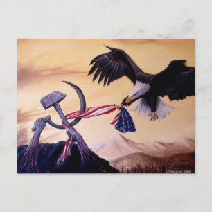 "Freedoms Battle" postcard