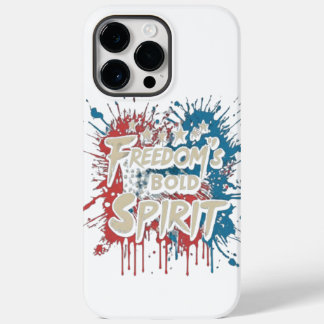 Freedom's Bold Spirit" Case-Mate iPhone 14 Pro Max Case