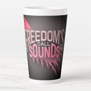 Freedom's Call Sounds Latte Mug
