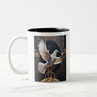 Freedom's Flight - Dove Escaping Snakes cup