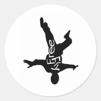 FreeFly Style Classic Round Sticker