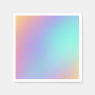 Freeform Pastel Gradient Napkin