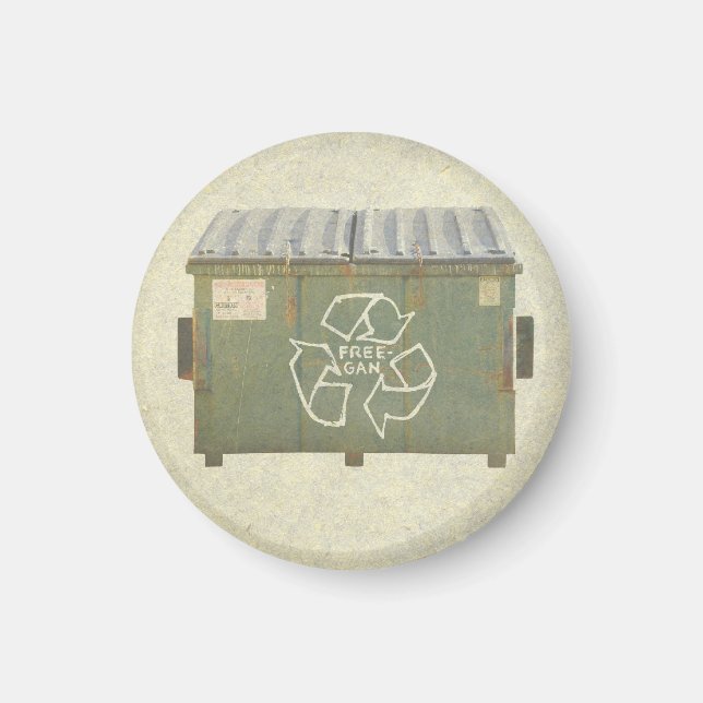 freegan magnet (Front)