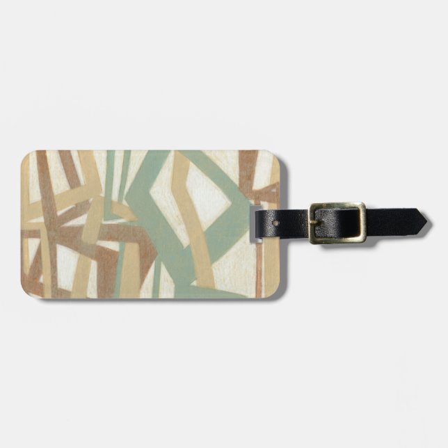 Freehand Painting by Norman Wyatt Luggage Tag (Front Horizontal)