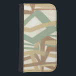 Freehand Painting by Norman Wyatt Samsung S4 Wallet Case<br><div class="desc">A Norman Wyatt Jr. original. Modern abstract freehand painting in muted earth tones. Would look great on a cream coloured wall,  an eggshell pillow,  or as a design on a brown shirt. How will you customise yours?</div>