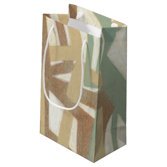 Freehand Painting by Norman Wyatt Small Gift Bag (Back Angled)