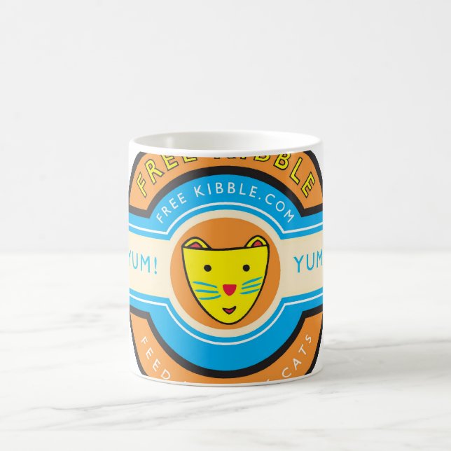 Freekibblekat "Yum Yum" Mug (Center)