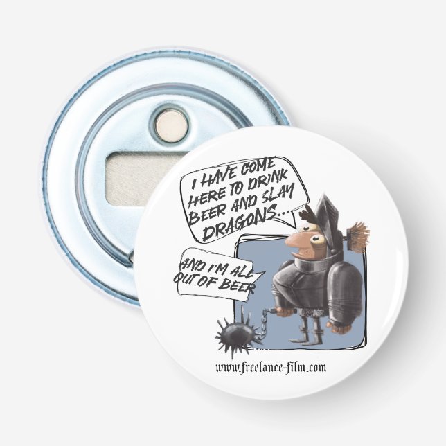 Freelance Film - Bottle Opener Magnet (Front)