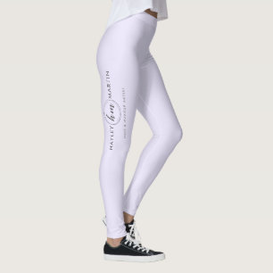 Freelance Makeup / Beauty Salon Custom Logo Leggings