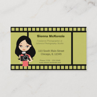 Freelance Photographer Business Card