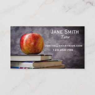 Freelance tutor or teacher for any subject business card