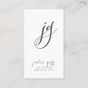 Freelance Writer, Author, Modern Professional Business Card